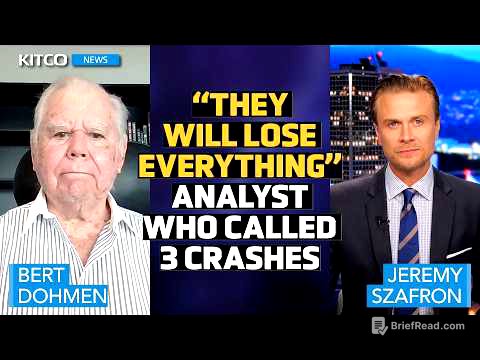 ‘The Data is a Lie’: Analyst Who Called 3 Crashes Reveals What's Really Happening