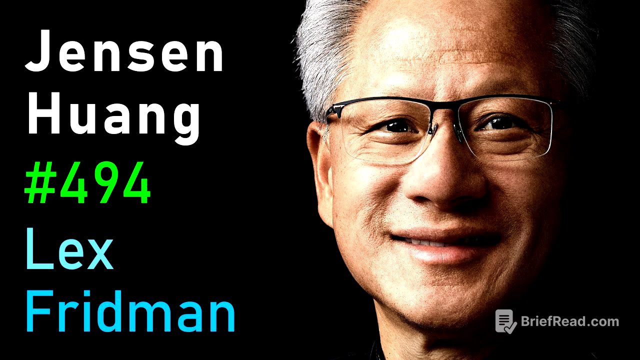 Jensen Huang: NVIDIA - The $4 Trillion Company & the AI Revolution | Lex Fridman Podcast #494