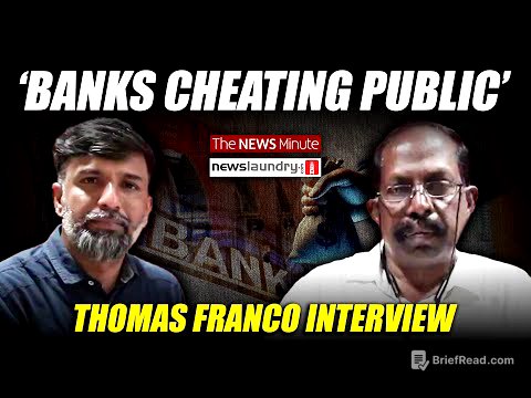 How banks are fleecing customers | Thomas Franco Interview