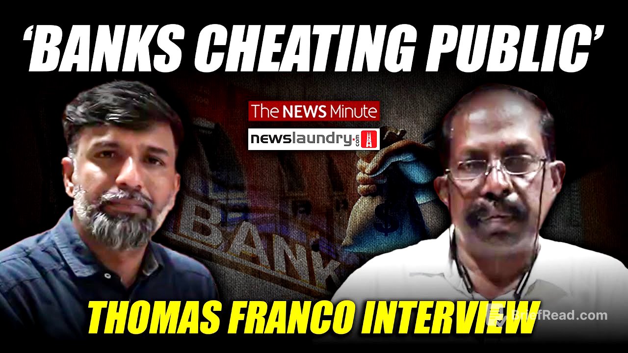 How banks are fleecing customers | Thomas Franco Interview