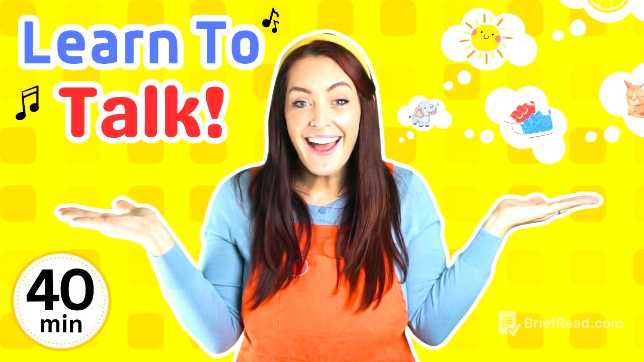 First Sentences For Toddlers | Play, Sing & Learn to Talk | Signs & Gestures | Baby Learning Video