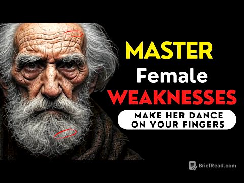 9 Female Weaknesses MEN Must Know! (Stoic Secrets REVEALED)