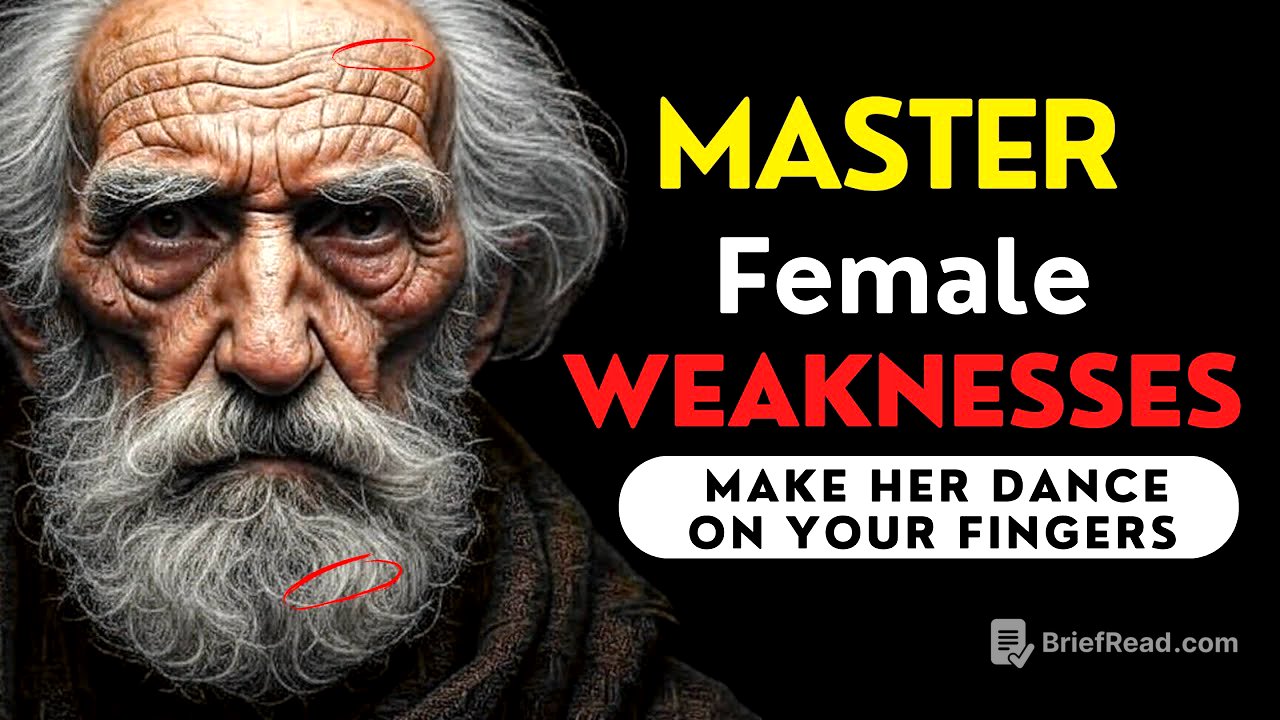 9 Female Weaknesses MEN Must Know! (Stoic Secrets REVEALED)