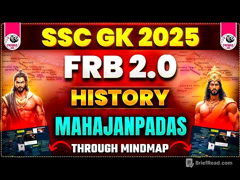 ANCIENT HISTORY FOR SSC EXAMS 2025 | MAHAJANPADAS | FRB 2.0 BY PARMAR SSC