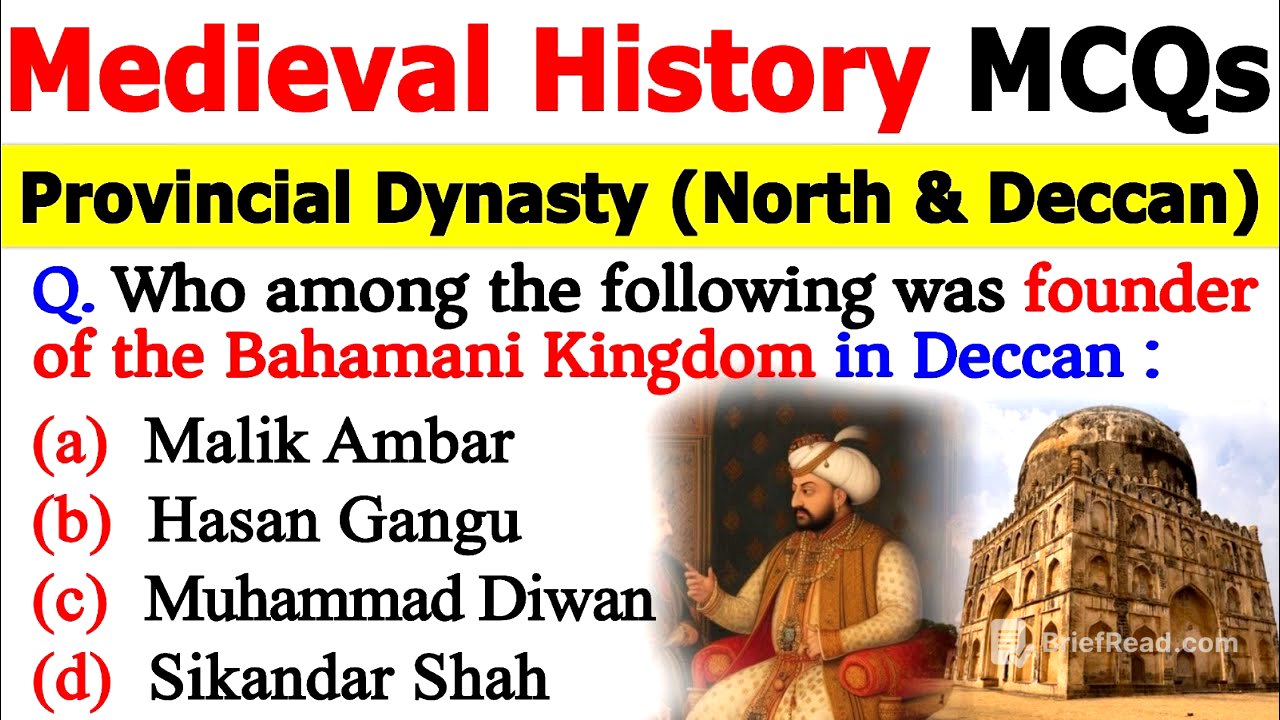 Medieval History MCQs | Provincial Dynasty MCQs | Marathon Medieval History MCQs | History MCQs #mcq