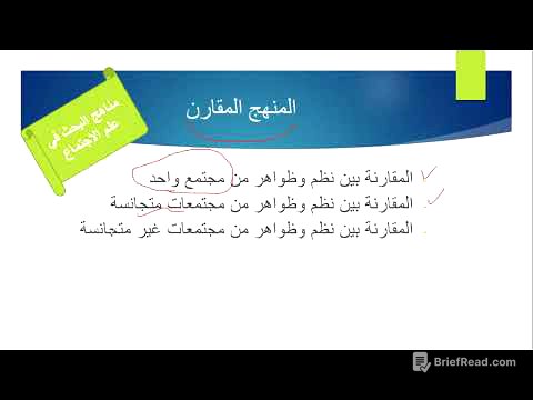 طرق بحث في علم الاجتماع 1