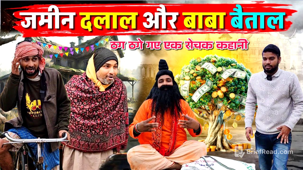 जमीन दलाल और बाबा बैताल || Kishori Pandit Kaka Lallan|| ठग ठगे गए एक रोचक कहानी 