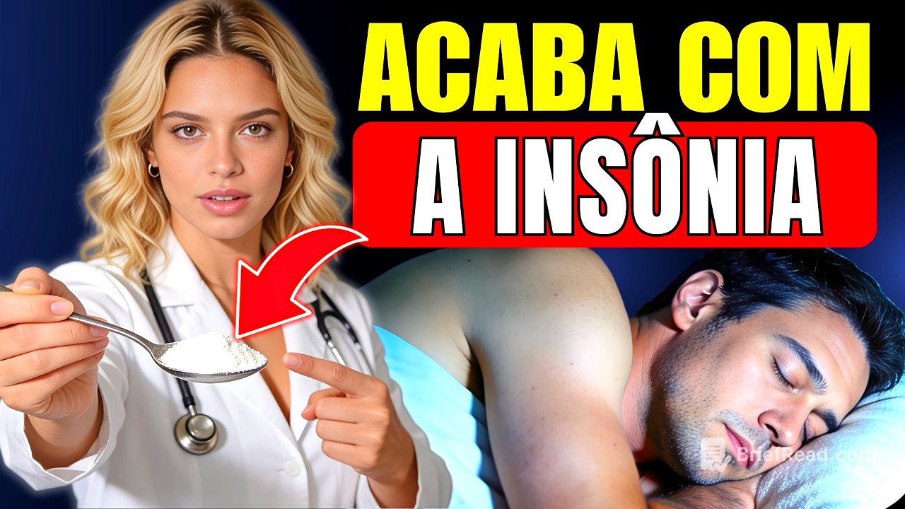 UMA COLHER antes de DEITAR e você DORME em SEGUNDOS