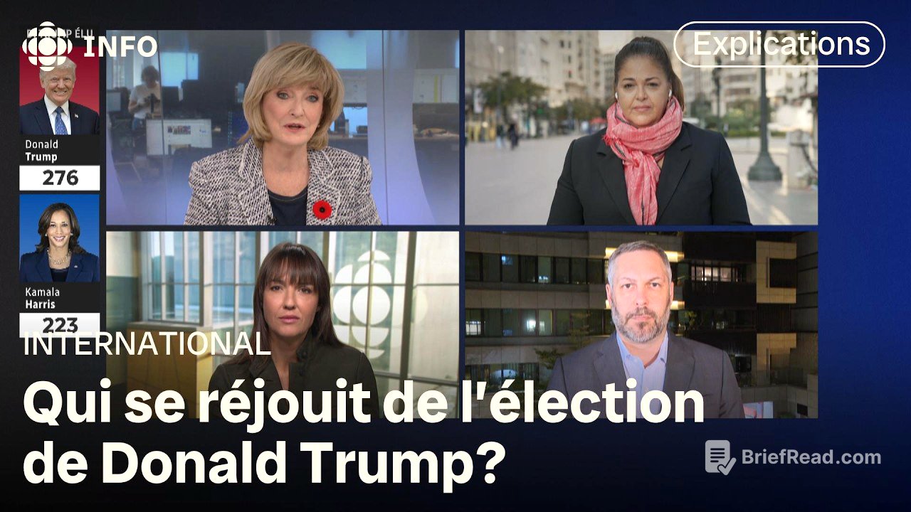 Quelles sont les réactions dans le monde à la victoire de Donald Trump?