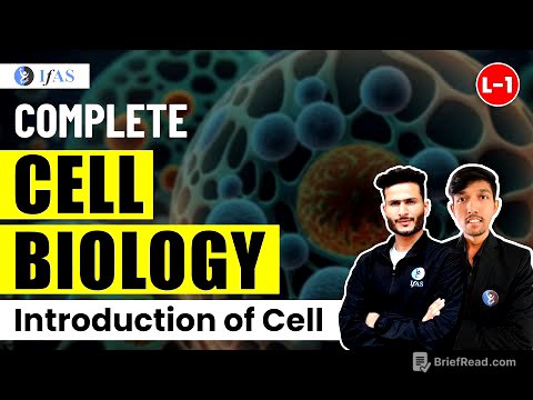 Cell Biology for IIT JAM / GAT B / CUET PG - Introduction of Cell | L1 | IFAS