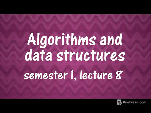 A&DS S01E08. Disjoint Sets