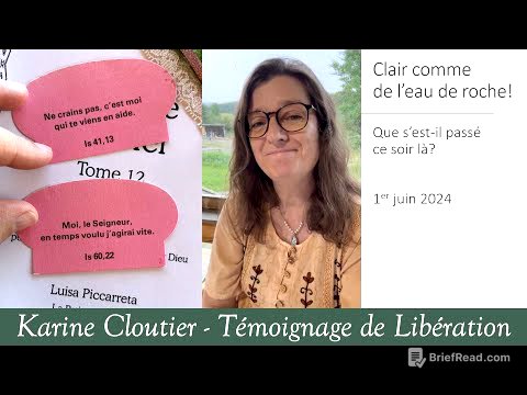 Les Enfants du ROI - Témoignage de Libération, Karine Cloutier