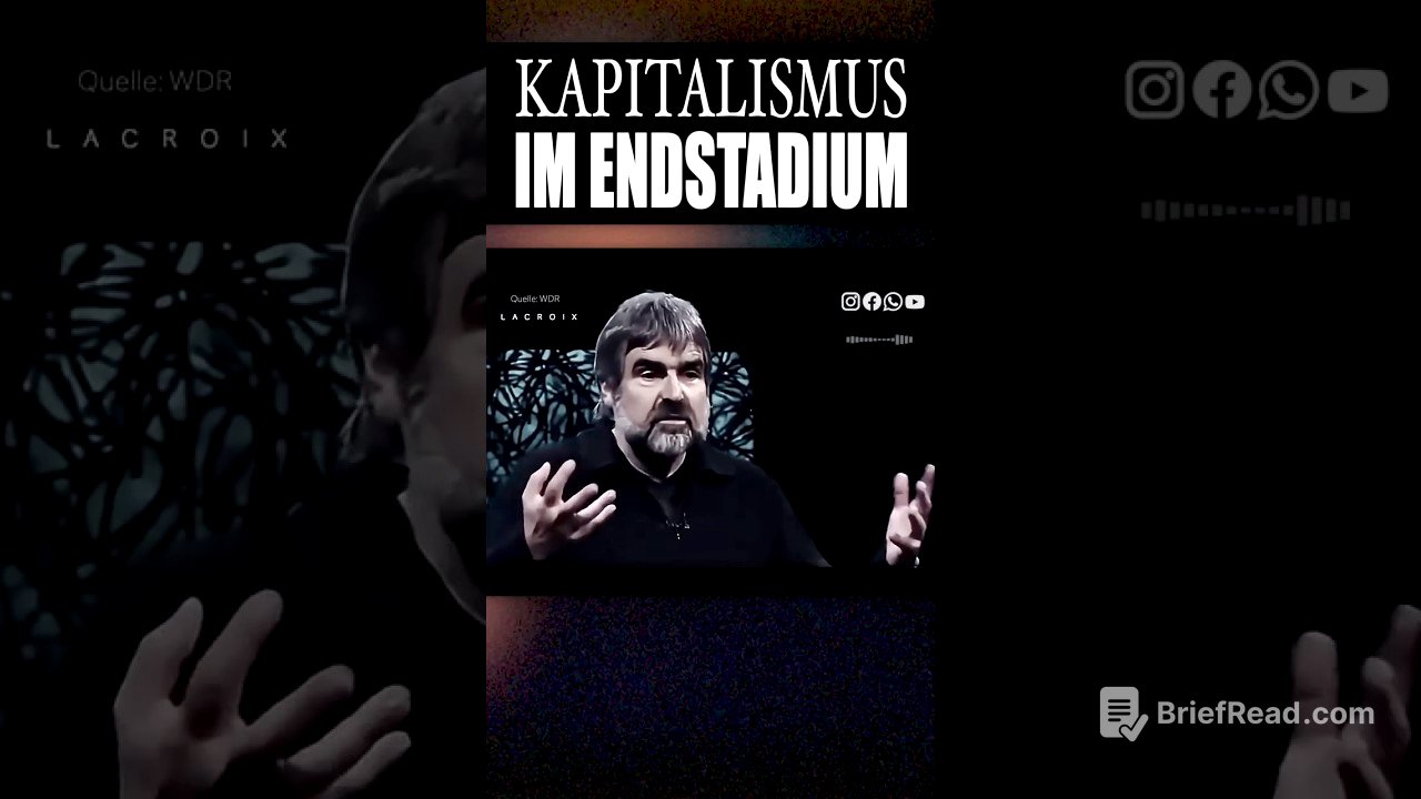 Wenn eine Gesellschaft sich selbst überlässt #politik #gesellschaft #lacroix #satire #kapitalismus