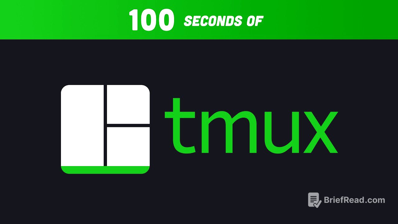 Tmux in 100 Seconds