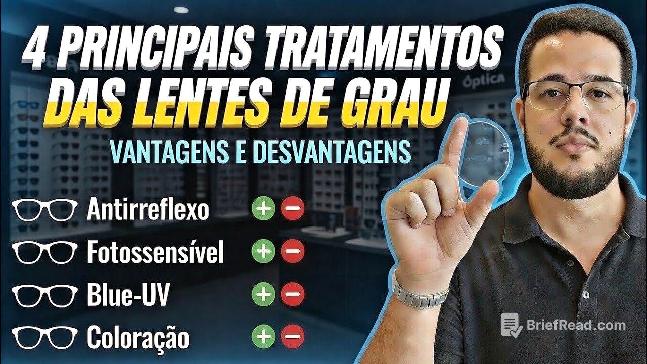 Principais Tratamentos Aplicados nas Lentes dos Óculos de Grau (Vantagens e Desvantagens)