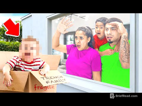 Someone Left a BABY Infront Of Our House!