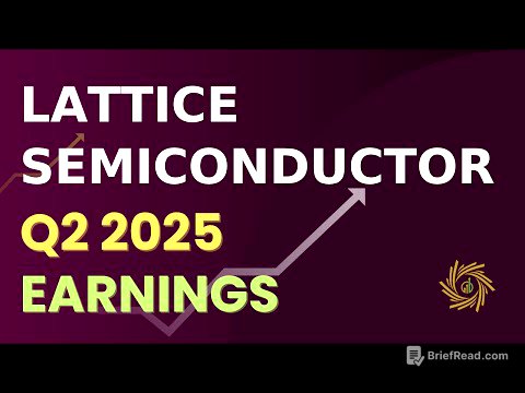 Lattice Semiconductor LSCC Q2 2025 Earnings Call