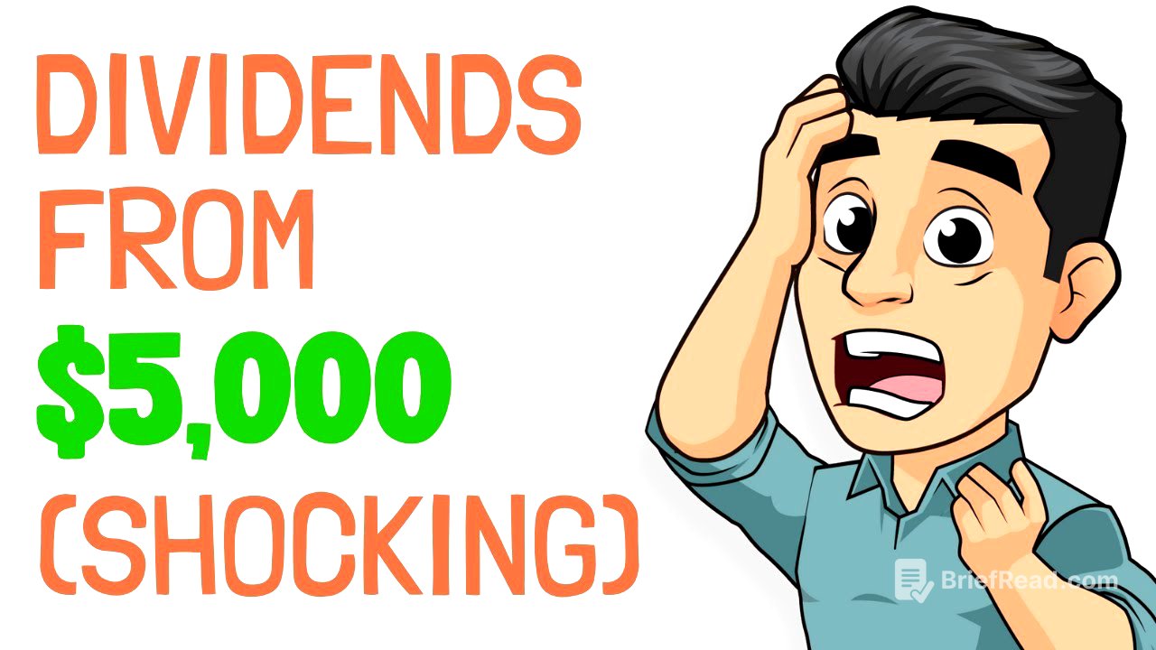 Here's what a $5,000 Dividend Portfolio Pays You MONTHLY