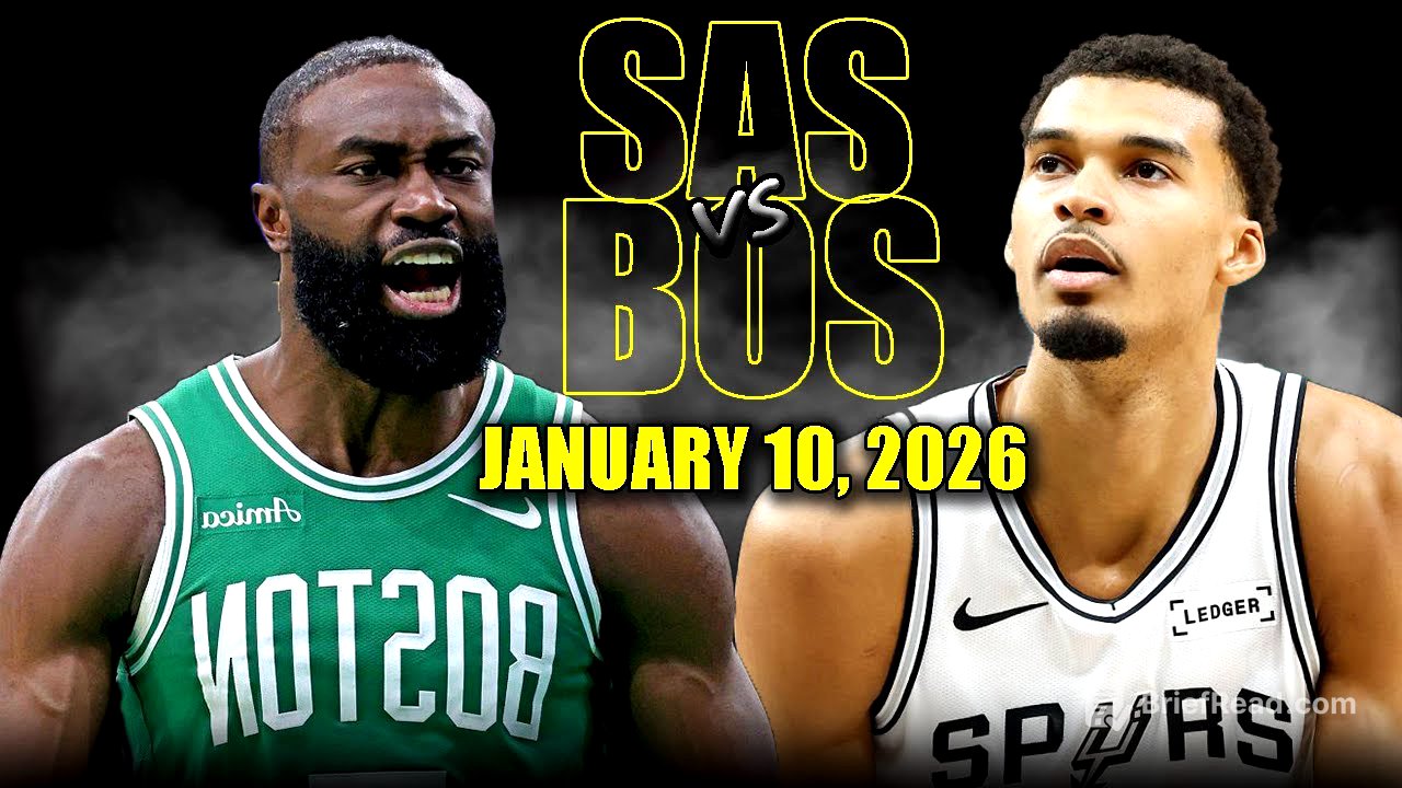 San Antonio Spurs vs Boston Celtics Full Game Highlights – January 10, 2026 | NBA Season