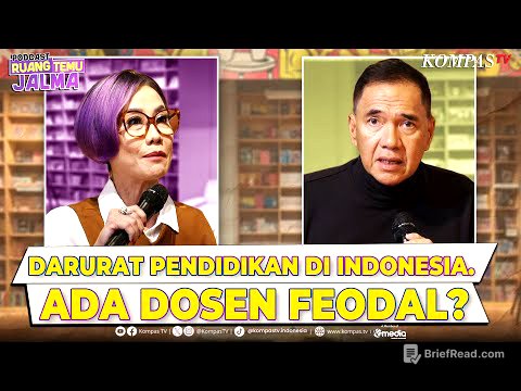 [FULL] BLAK-BLAKAN! Gita Wirjawan soal Pendidikan Indonesia hingga Dosen Feodal | Ruang Temu Jalma