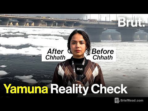 Yamuna Clean-Up EXPOSED| The Reality They Don’t Show You| Brut IRL