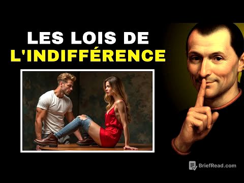 Les Femmes Sont Difficiles, Jusqu’à Ce Que Tu Comprennes l’Indifférence – Selon Machiavel