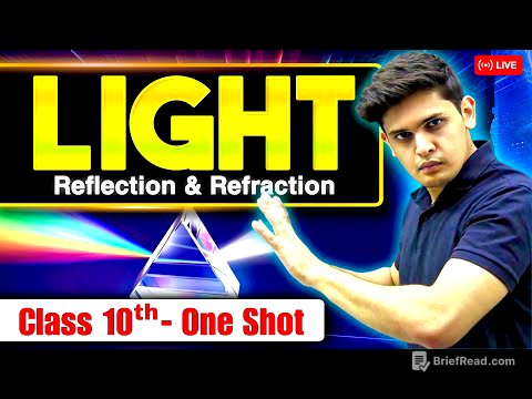 Light - Reflection & Refraction - Class 10th Science 🔥|  One Shot | Prashant Kirad