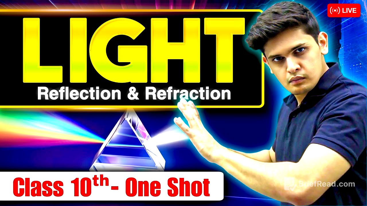 Light - Reflection & Refraction - Class 10th Science 🔥|  One Shot | Prashant Kirad