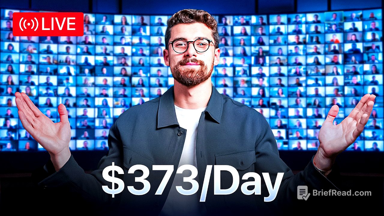 Let's Start a $373/Day Business Together (LIVE)