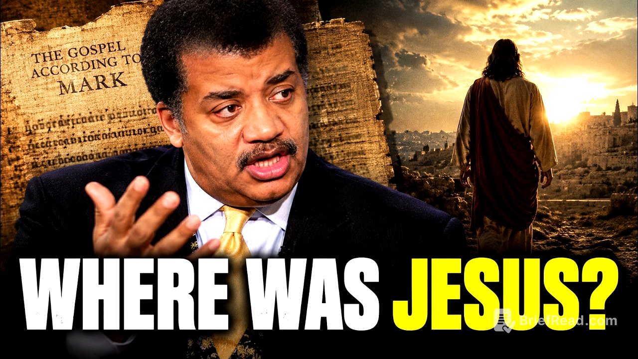 The Gospel of Mark Contains a Problem About Jesus Almost Nobody Notices | Neil deGrasse Tyson