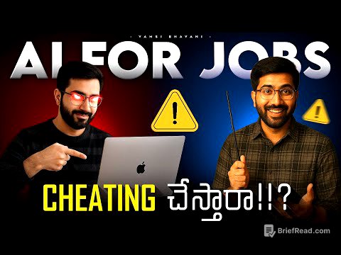 Crack Jobs with AI 🔔 | Telugu | Vamsi Bhavani