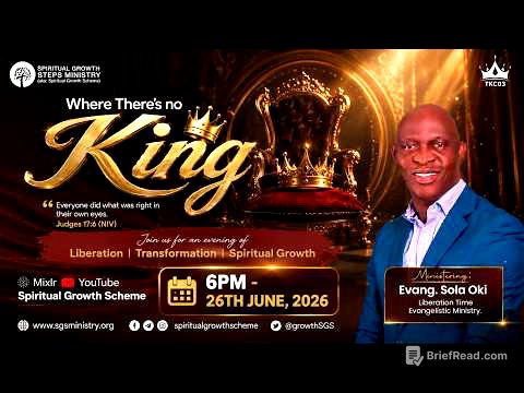 EVANG SOLA OKI - WHERE THERE IS NO KING
