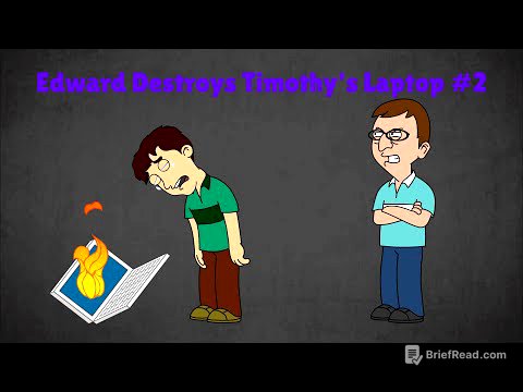 WOW!!! Edward Destroys Timothy's Laptop #2