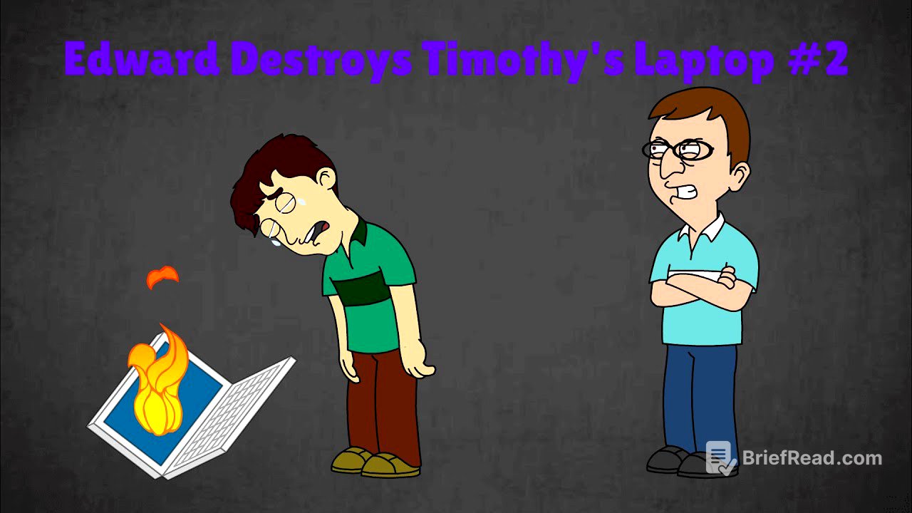 WOW!!! Edward Destroys Timothy's Laptop #2