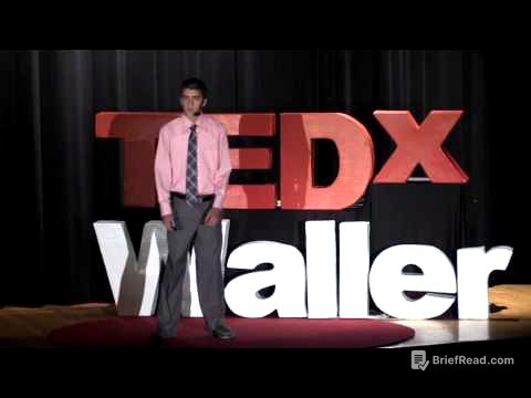 Judging People by their Covers | Ruben Daniels | TEDxWallerMiddleSchool