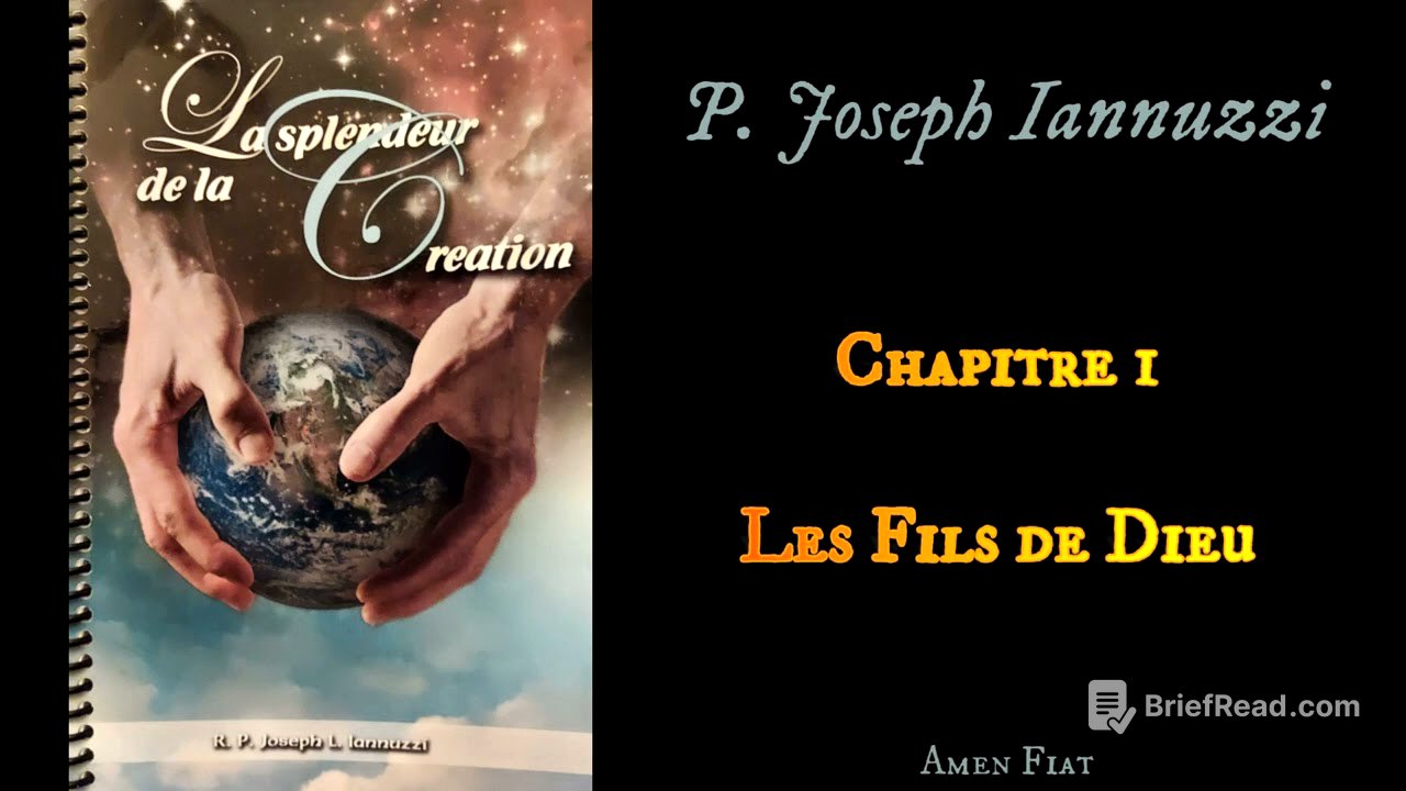 La Splendeur de la Création - 02 - Chapitre 1 - Les Fils de Dieu - P. J. Iannuzzi