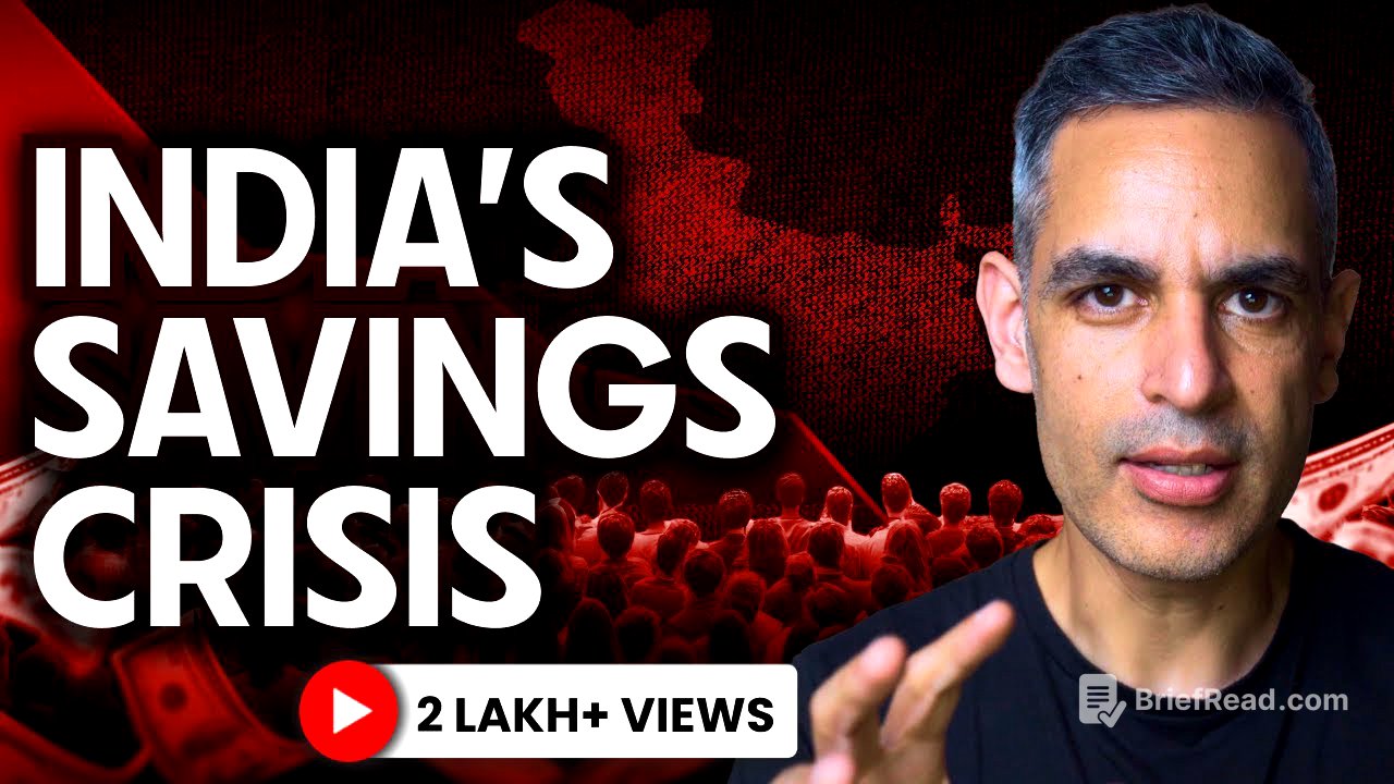 India's SAVINGS CRISIS: Why 95% Can't Save Money?! | Ankur Warikoo Hindi