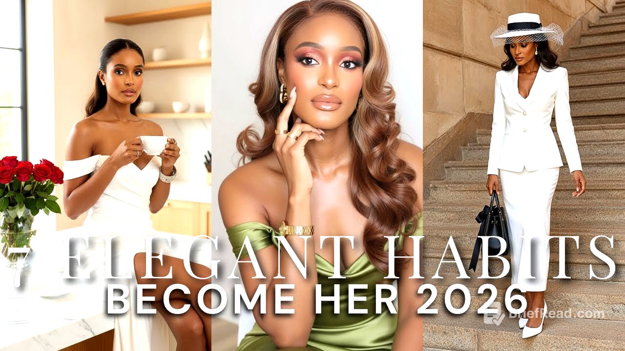 7 Elegant Habits That Will Transform Your Feminine Identity in 2026 | Quiet Luxury 2026 Reset