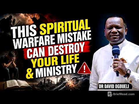 THE DEADLY ERROR MANY BELIEVERS MAKE IN SPIRITUAL WARFARE 🔥  DR DAVID OGBUELI