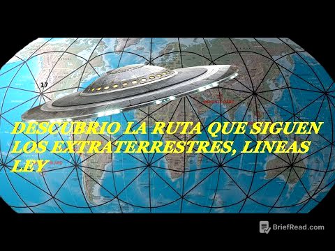 Descubrió la ruta de los extraterrestres, Lineas ley