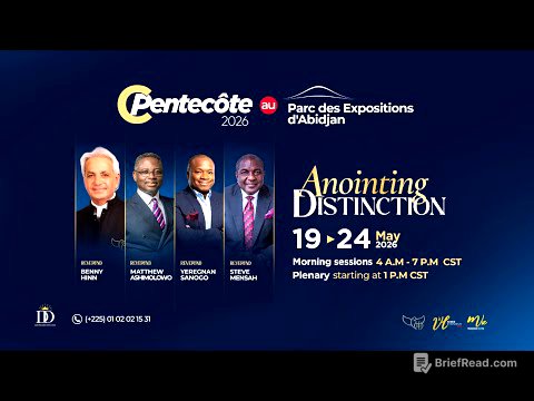 CPENTECÔTE 2026 I PLENIERE avec le Révérend Benny HINN I 20/05/2026