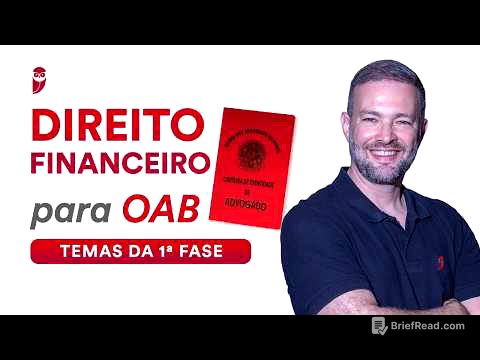Direito Financeiro para OAB - Temas da 1ª fase