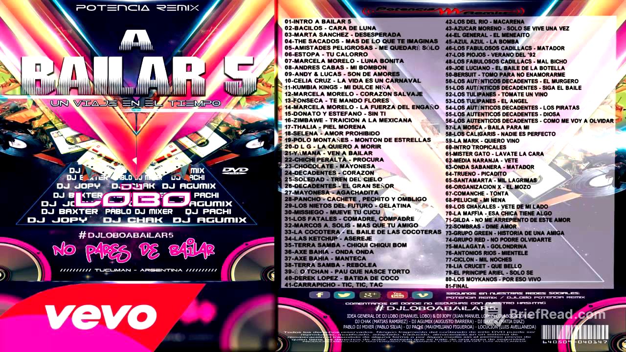 A BAILAR VOL  5   Dj Lobo & Potencia Remix