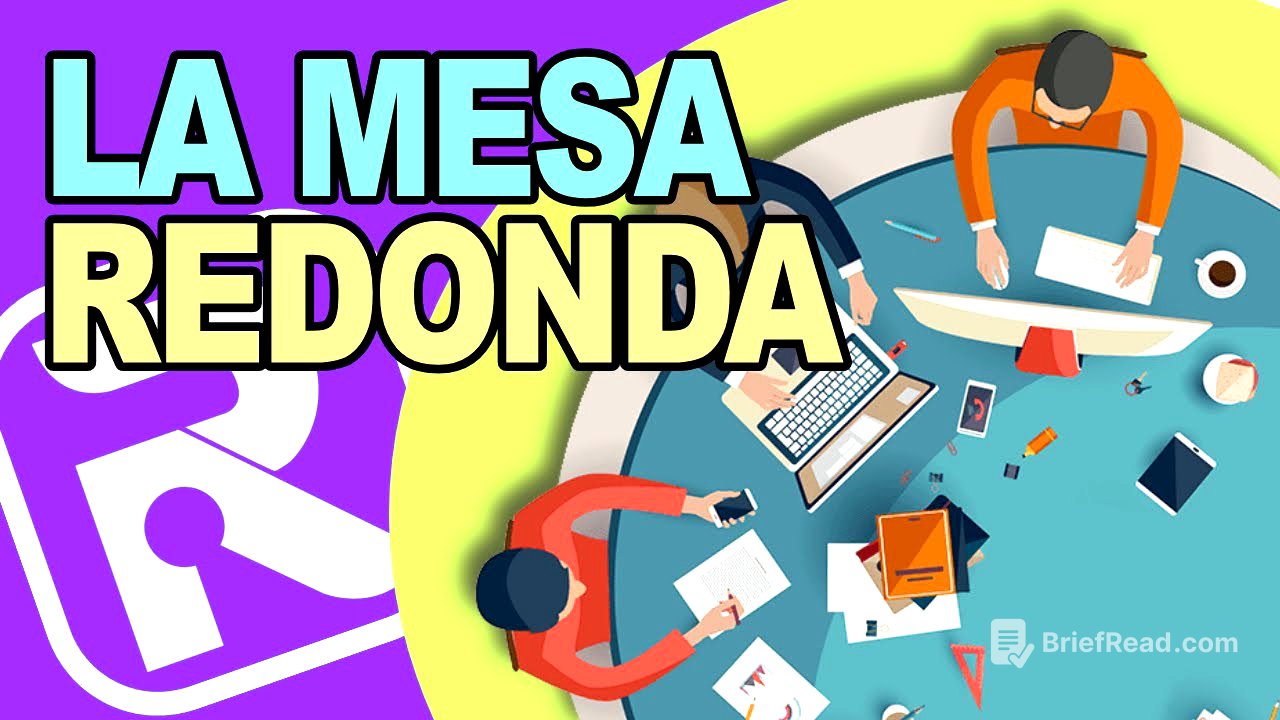 👨🏻‍💼👩🏻‍💼¿QUÉ ES UNA MESA REDONDA? | Concepto, Planificación y Desarrollo de la técnica