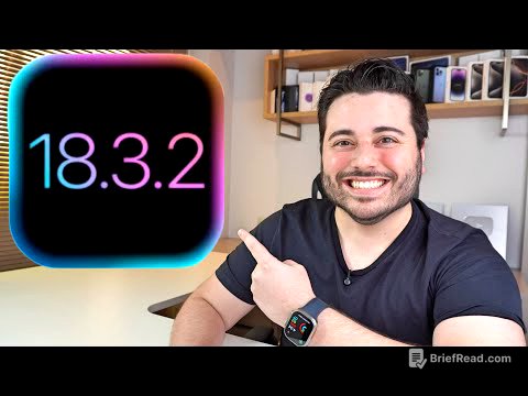 iOS 18.3.2 - A Necessary Evil!