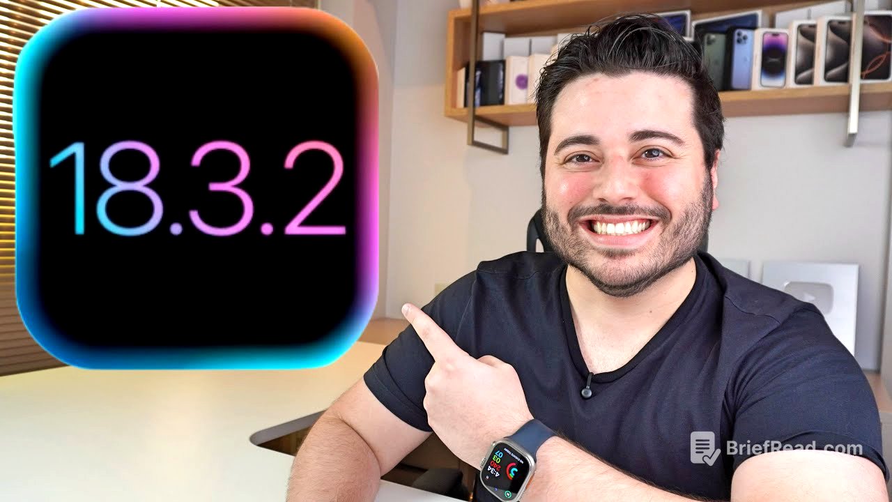 iOS 18.3.2 - A Necessary Evil!