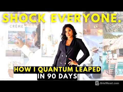 How I CHANGED MY LIFE + IDENTITY in 90 DAYS (The Truth About MANIFESTATION)