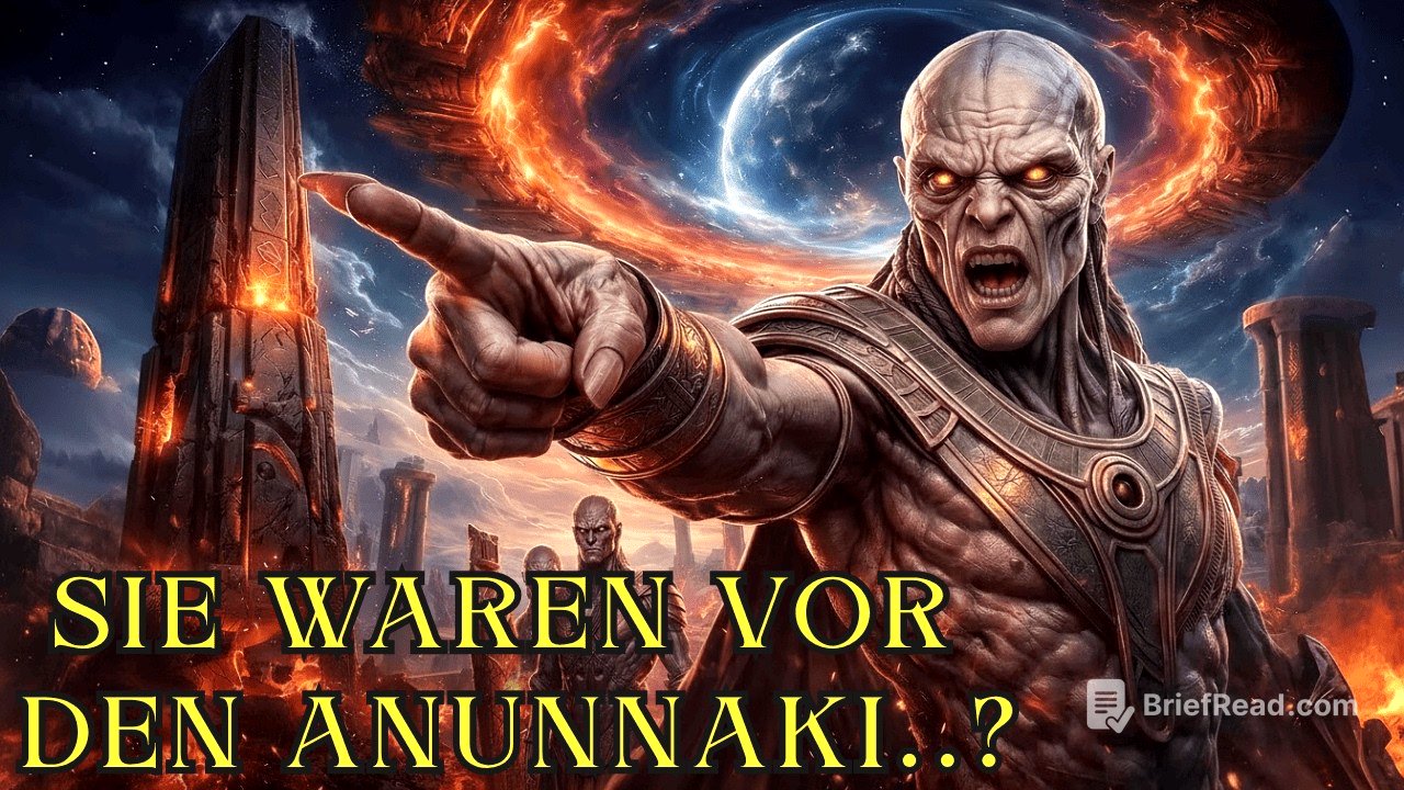 Wesen, Die Die Erde 300.000 Jahre Vor Dem Erscheinen Der Anunnaki Beherrschten | Einschlafgeschichte
