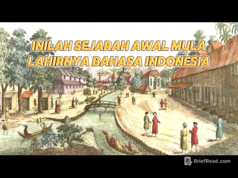 Sejarah lahirnya bahasa Indonesia sebagai bahasa persatuan