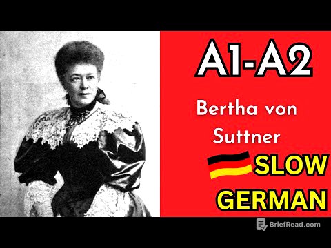 Slow German Podcast for Beginners | Bertha von Suttner
